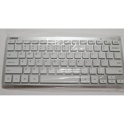 Arteck 2.4G Wireless Keyboard Silver HW098