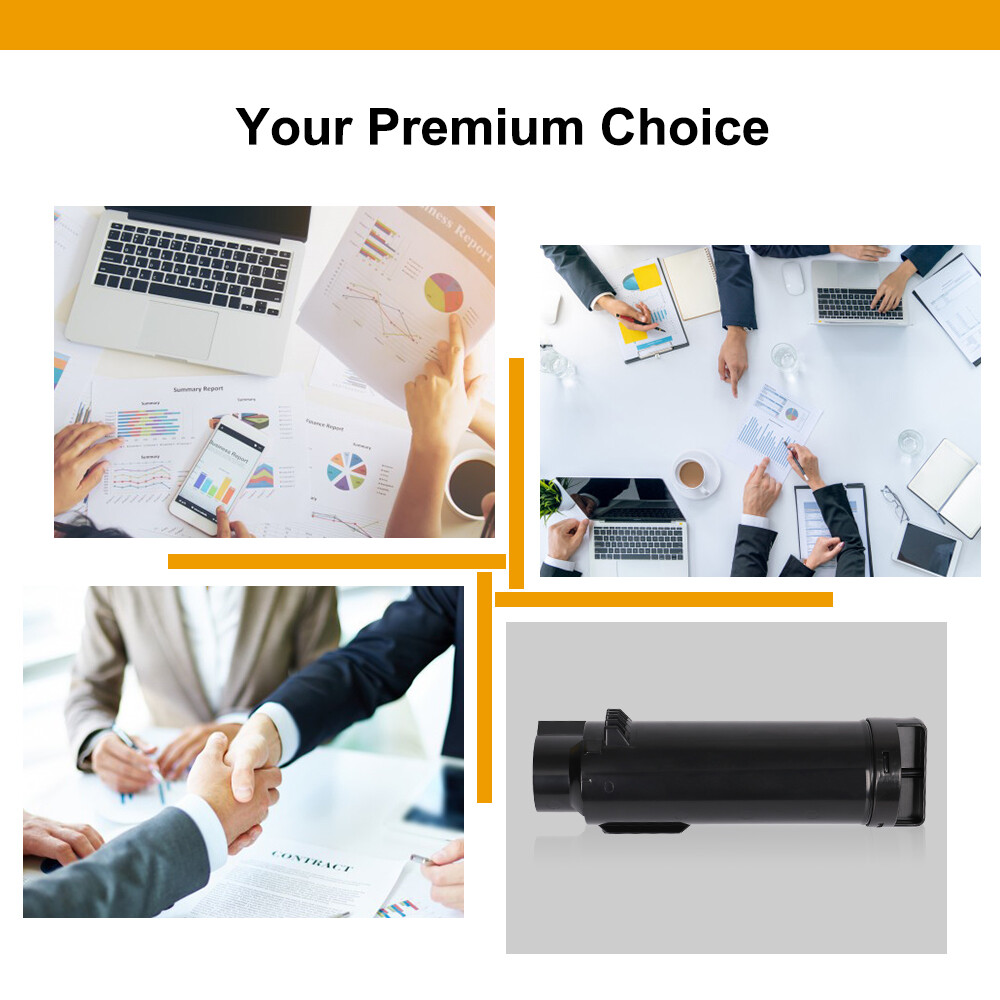 4 Pack for Xerox Workcentre 6515 Phaser 6510 Toner Cartridge 6510dn 6515dn 6510n