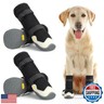 Dog Shoes for Hot Pavement Anti-Slip Dog Boots Waterproof Dog Shoes for Small to Large Dogs with Reflective Straps Pet Dog Boots for Hiking.4Pcs Soft Breathable Paw Protectors for Dogs