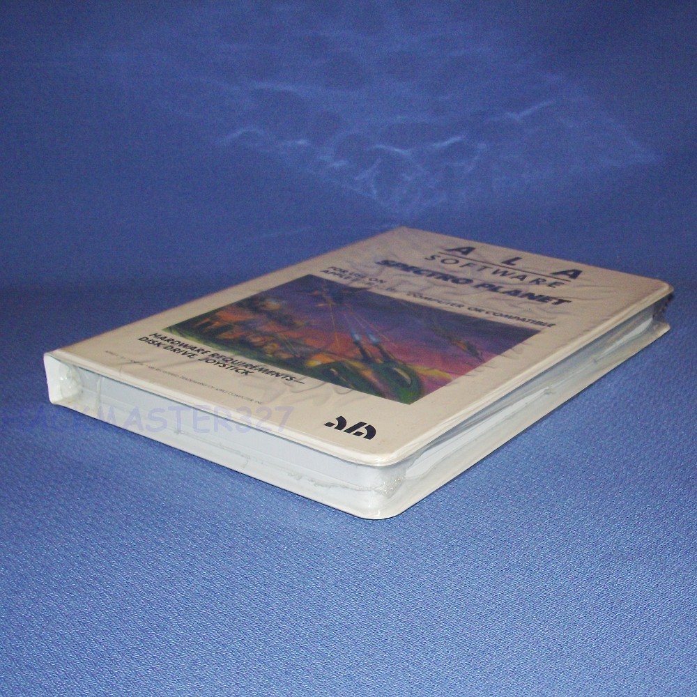 APPLE II II+ IIE DISK SPECTRO PLANET UNOPENED ALA SOFTWARE