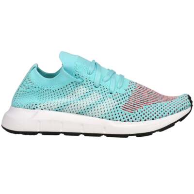 

Adidas Swift Run Primeknit Женские синие кроссовки на шнуровке Повседневная обувь CQ2034, Синий, adidas Swift Run Primeknit Lace Up