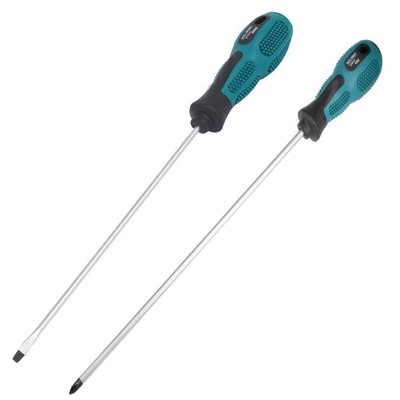 12 inches long Slotted and Phillips Screwdriver, 12'' Long Cross-head Screwdri...