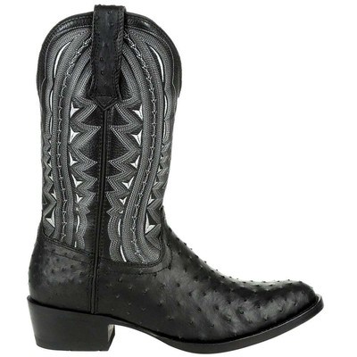 

Durango Premium Exotic Full Quill Ostrich Round Toe Cowboy Mens Black Dress Boo, Черный, Durango Premium Exotic Full Quill Ostrich Round Toe Cowboy