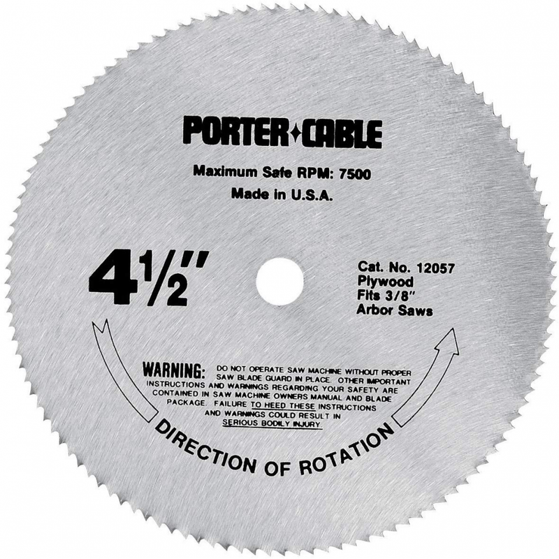 41/2Inch Circular Saw Blade, Plywood Cutting, 120Tooth 12057 eBay