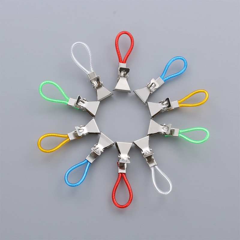 Storage Holder Kitchen Metal Hooks Towel Clip Hanging Clips Hand