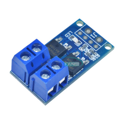 2PCS Trigger Switch Driver Module Dual MOS PWM Electronic Switch Panel 15A 400W
