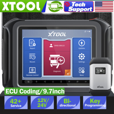 XTOOL D9HD Diesel & Gasoline All System Heavy Duty Truck Diagnostic Scanner TPMS