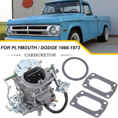 Carburetor Carter Style BBD High Top For Plymouth Dodge 273 318 8 Cyl 1966-1973
