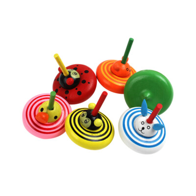 6 Stück Tüte Kreisel Steckspielzeug Kinder Party Tasche Stuffer Neuheit Groß