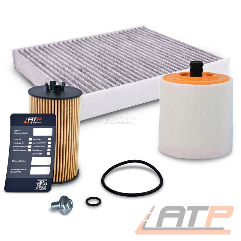 Inspektionspaket Set A FÃR Opel Astra K B16 1.6 Cdti 95ps - 160 Ps