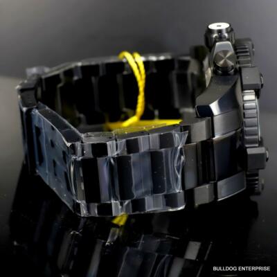 Pre-owned Invicta Star Wars Darth Vader Grand Octane Black Steel Swiss Mvt 63mm Watch