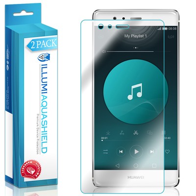 2x iLLumi AquaShield Clear Screen Protector Cover for Huawei P9 Plus