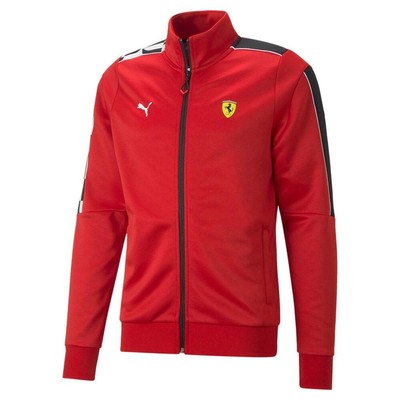 

Puma Sf Race Mt7 Спортивная куртка мужская красная повседневная спортивная верхняя одежда 53582602, Красный, Puma Sf Race Mt7 Track Jacket
