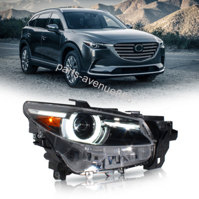 Passenger Side Headlight For Mazda CX-9 2016-2023 Right LED AFS Head Lamp