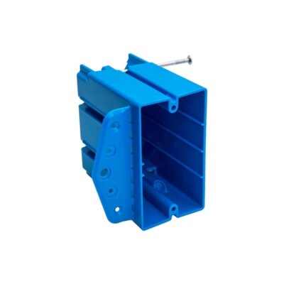 (24 PK) Carlon 1-Gang 24.5 cu. in PVC New/Old Work Electrical Box Indoor/Outdoor
