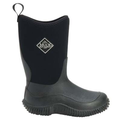 

Ботинки Muck Boot KBH-000 Kids Boys Muck Hale Pull On Boots Mid Calf - Черный -, Muck Boot Muck Hale Pull On