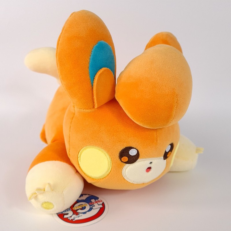 Plush Peluche Pokemon Mofumofu Udemakura Pamo Phom Pawmi (25cm) Japan New