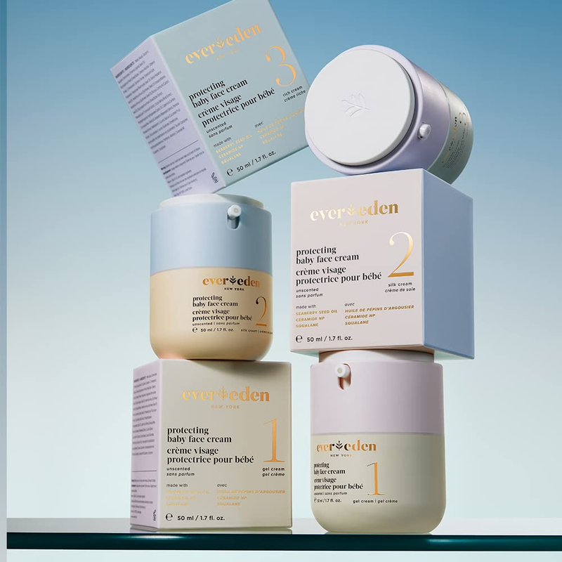 Protecting Baby Face Cream, 1.7 Fl Oz | No.3 Rich Cream | Clean and Natural Baby
