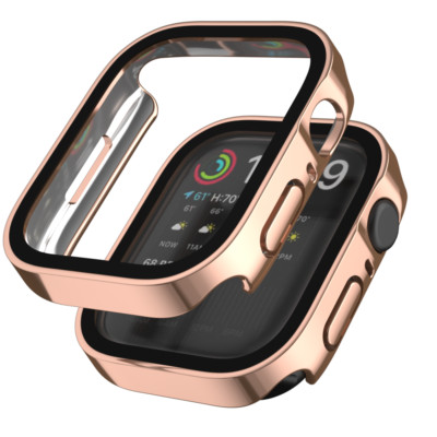 Waterproof Case Cover Screen Protector For Apple Watch+Series 9/8/7/6/Ultra 2/SE