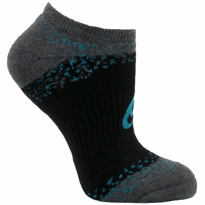 ASICS Abby No Show 3-Pack  Black - Womens - Size M