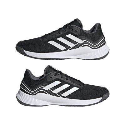 adidas Novaflight Handballschuhe unisex schwarz