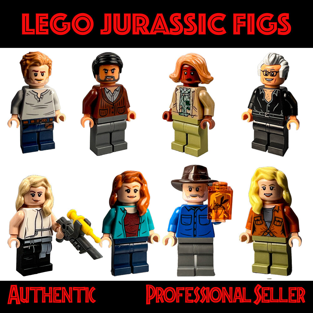 lego jurassic world minifigure pack