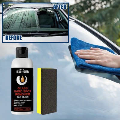 Car Glass Oil Film Removing Paste Coating Agent Anti-fog Rainproof Glass Clean