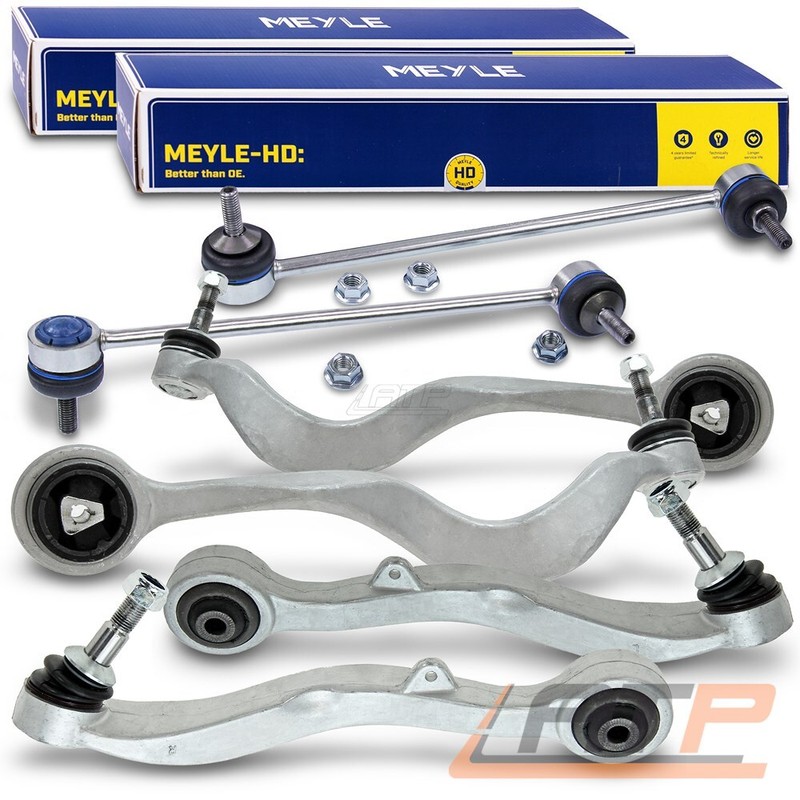 Querlenker Satz +Meyle Hd Koppelstangen Vorne Unten 6-Tlg FÃR Bmw 5-Er E60 E61