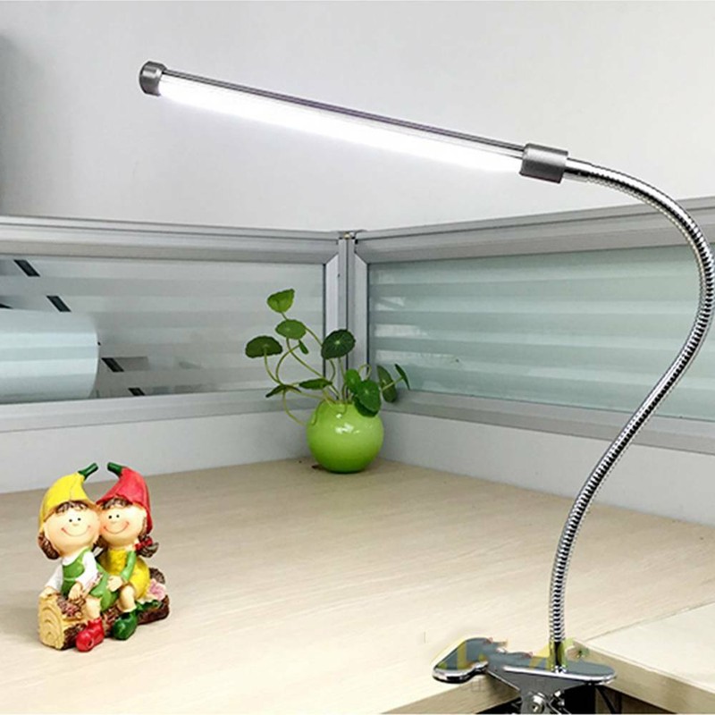 LED Tisch-Leuchte Schreibtisch-Lampe dimmbar Leselampe ...