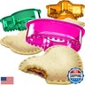 Sandwich Cutter and Sealer - Crustless Sandwich Maker - Great for Lunchbox and Bento Box - Boys and Girls Kids Lunch - Sandwich Cutters for Kids (Heart, Star, Mouse)