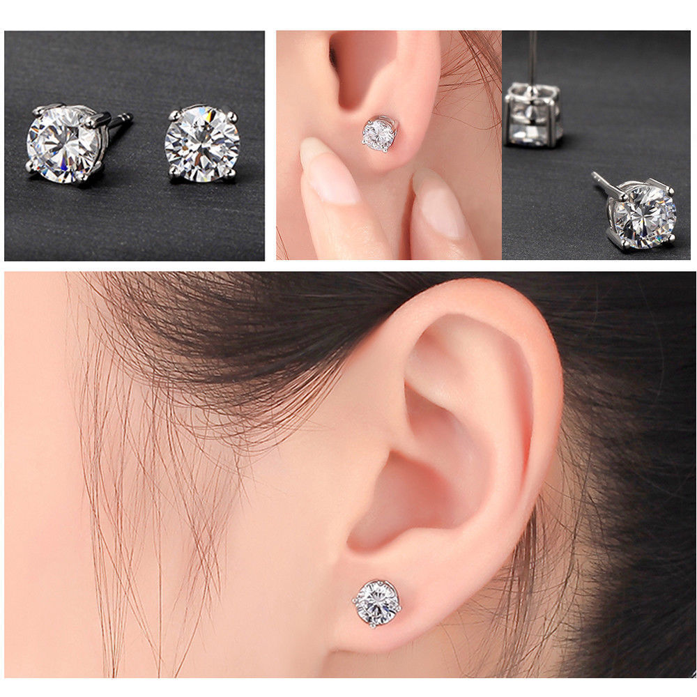 ●TATIANA● Silver 925 Moissanite Ear Jacket Earrings DE0004 MUSINSA | TATIANA (Silver 925) Gemstone Heart Heart Ear