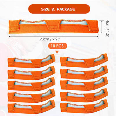 10 Pcs Hard Hat Sweatband Cotton Helmet Liner Accessories Washable Sweat Bands