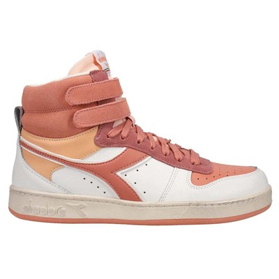 

Женские кроссовки Diadora Magic Basket Mid Icona на шнуровке, размер 8 B, повседневные кроссовки S, Белый, Diadora Magic Basket Mid Icona Lace Up Sneaker