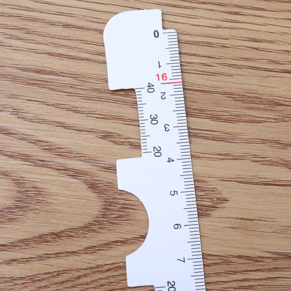 5pcs optical pupil distance ruler plastic ophthalmic pd