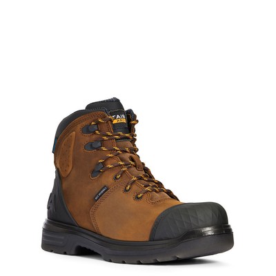 

Мужские ботинки Ariat Turbo Outlaw 6 дюймов H2O WP с карбоновым носком, Barley/brown