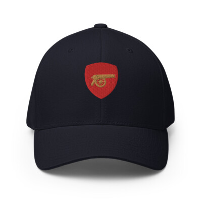 Arsenal FC Minimalist Design Embroidered Structured Cap Soccer Football Hat