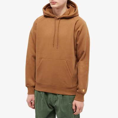 

Carhartt WIP Chase Hoodie Men гамильтон коричневый/золотой