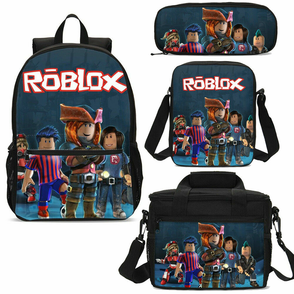 Roblox Game Casual Backpack For Kids Student School Bags