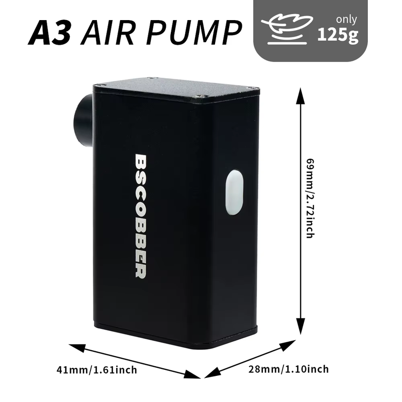 Bike Accessories Electric Portable Air Pump Tyre Inflator Emergency Lamp 100PSI