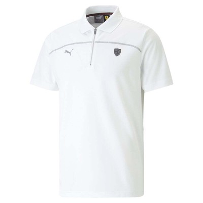 

Рубашка поло с коротким рукавом Puma Ferrari Style мужская размер  повседневная 53833004, Белый, Puma Ferrari Style Short Sleeve Polo Shirt