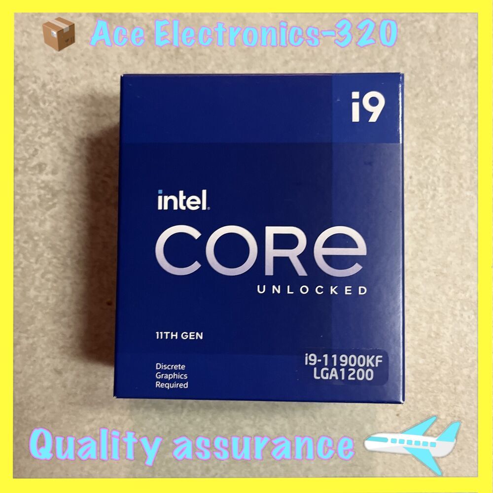 Intel® Core™ i9-11900KF Desktop Processor 8 Cores up to 5.3