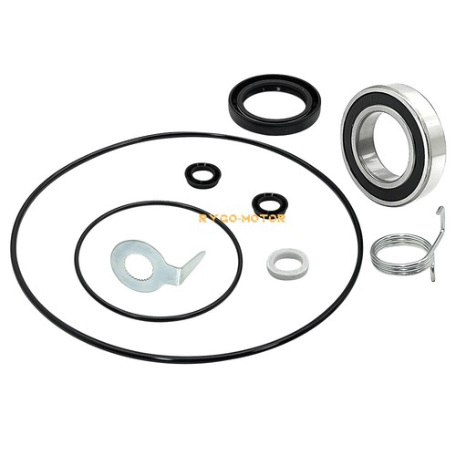 Rear Brake Drum Hub Plate Cover Shoes Bearing Seals for Honda TRX300 FourTrax300