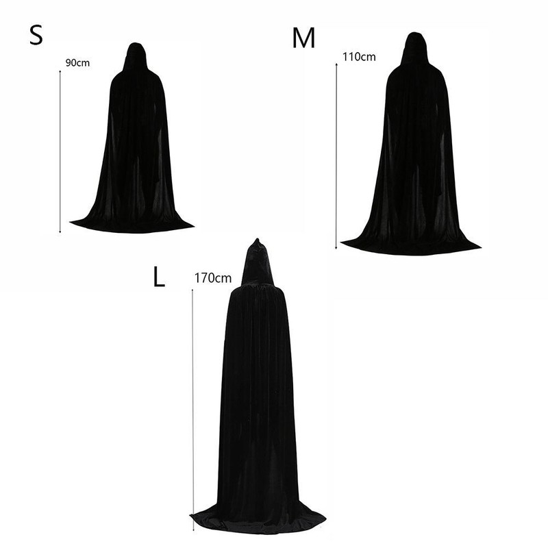 Halloween wizard and vampire cloak