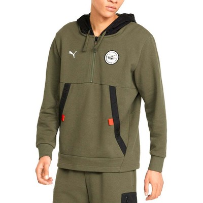 

Мужская зеленая повседневная верхняя одежда с капюшоном Puma Pl 533769-03, Зеленый