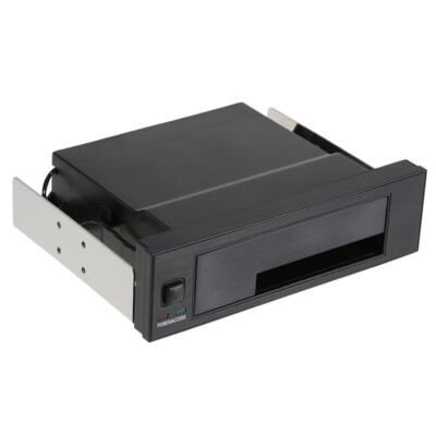 Single Bay Internal Mobile Rack Enclosure Hot-swap for 2.5'' 3.5'' SATA HDD SSD