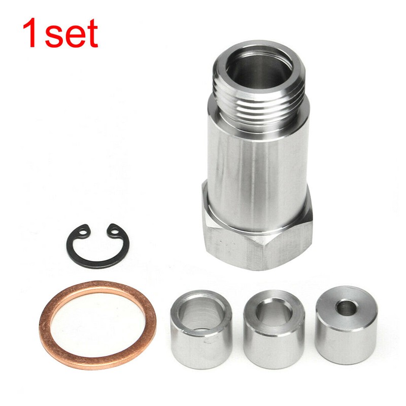 O2 Oxygen Sensor Restrictor Fitting w/ Adjustable Gas Flow Inserts Cel