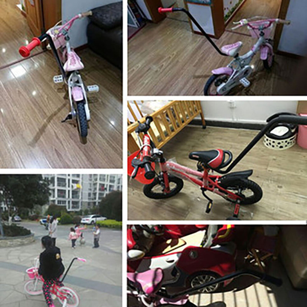 Schubstange Schiebestange bis 70cm Kinderfahrrad Haltestange mit Softgriff