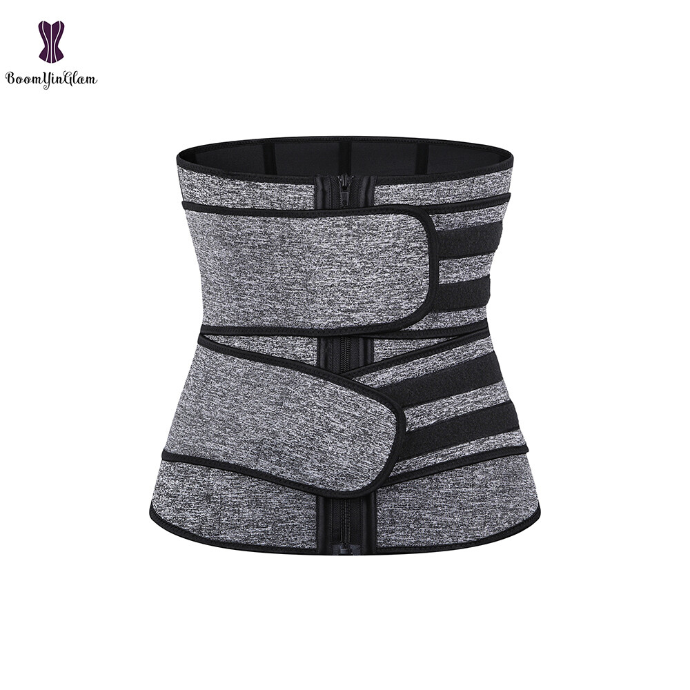waist trainer zipper and strap