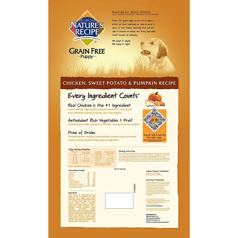 Nature'S Recipe Grain Free Dry Dog Food Puppy