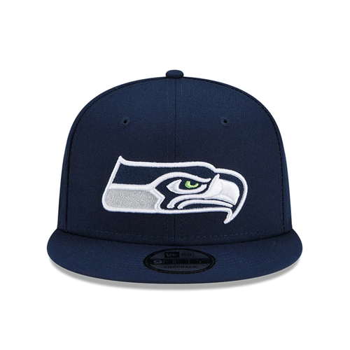 Мужская нашивка-бейсболка New Era 9Fifty NFL Blue Seattle Seahawks Pro Bowl Patch Snapback